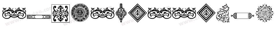 Vintage Decorative Signs 3字体转换